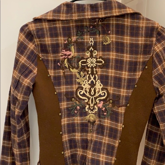 Flannel blazer - Picture 4 of 4